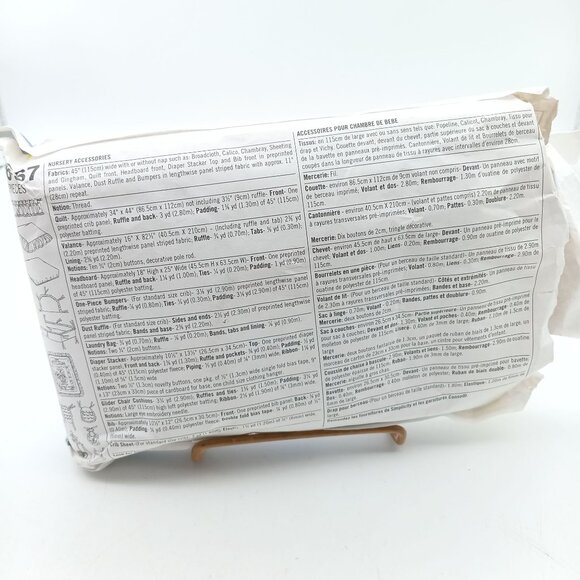 Vintage Simplicity Home Baby Essentials Nursery Accessories Pattern 5367 1999 - Picture 2 of 2